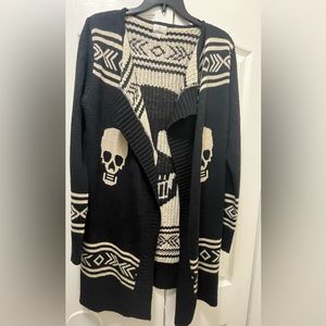 Hot & Delicious Skull Sweater / Cardigan
